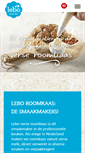 Mobile Screenshot of lebokaas.nl